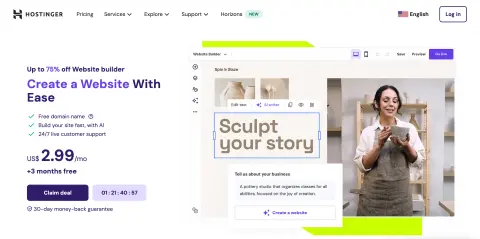 Hostinger Website Builder