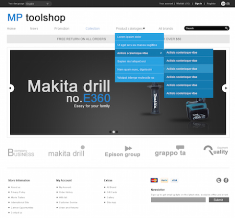 MP Toolshop Theme MP Toolshop Theme