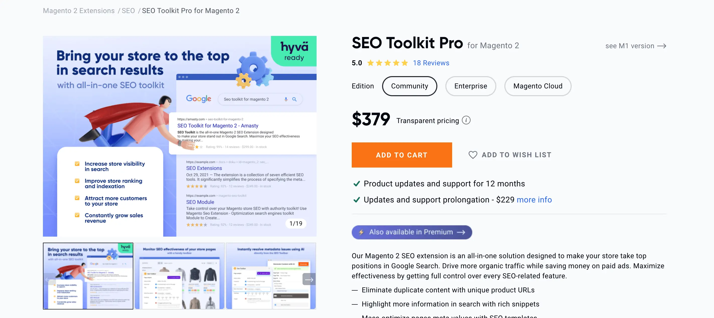 SEO Toolkit for Magento 2