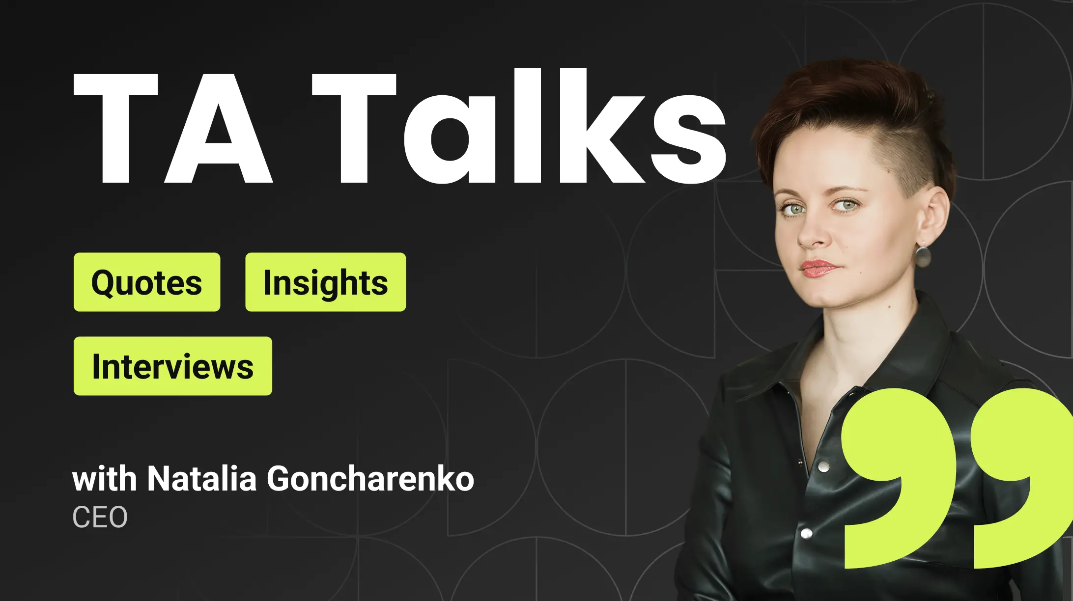 Transform Agency Talks: Interview with the CEO
