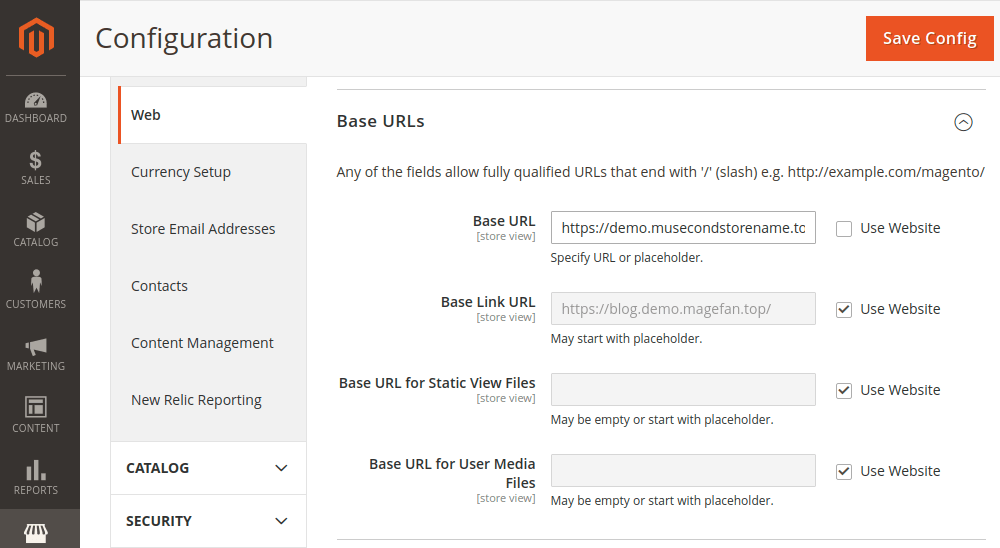 Base_Url_Configuration