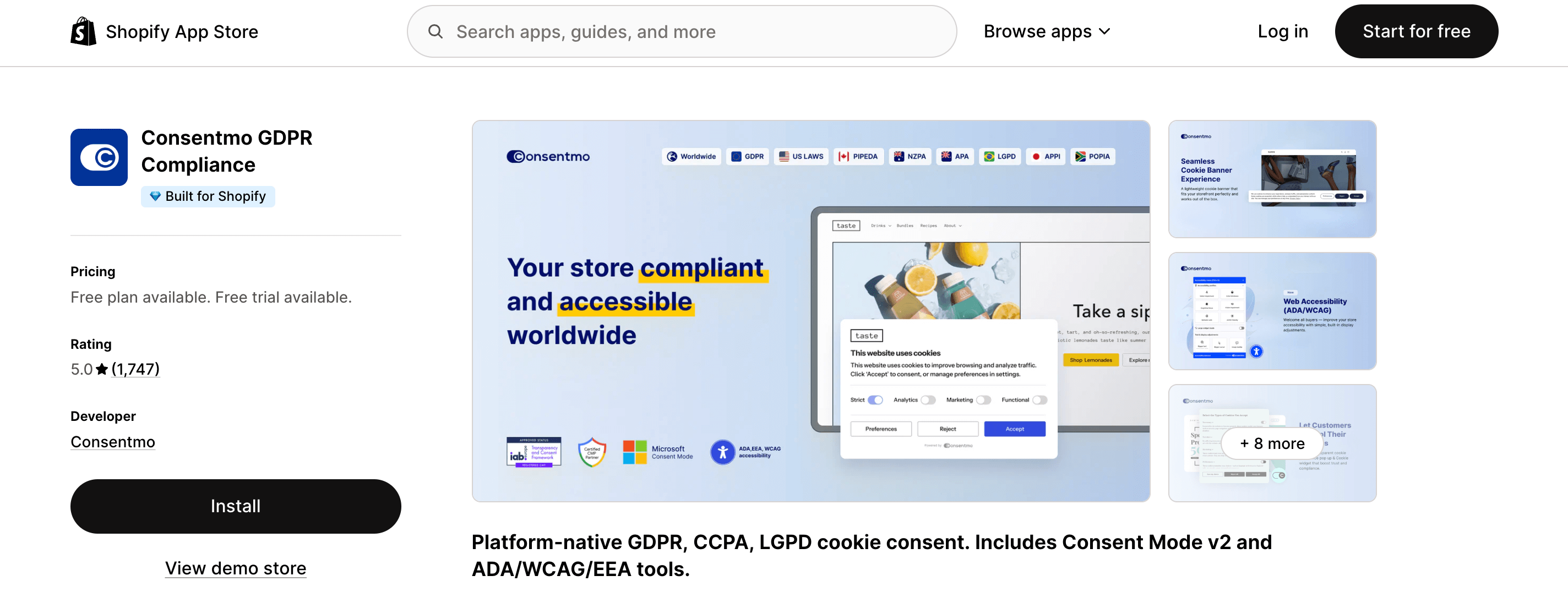 Consentmo GDPR Compliance