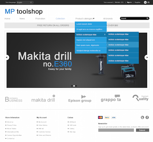 MP Toolshop Theme MP Toolshop Theme