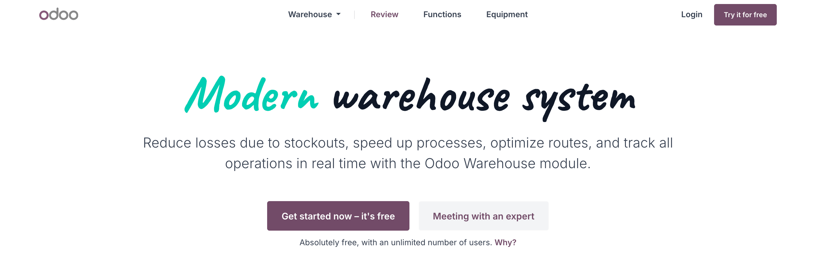 Odoo Inventory
