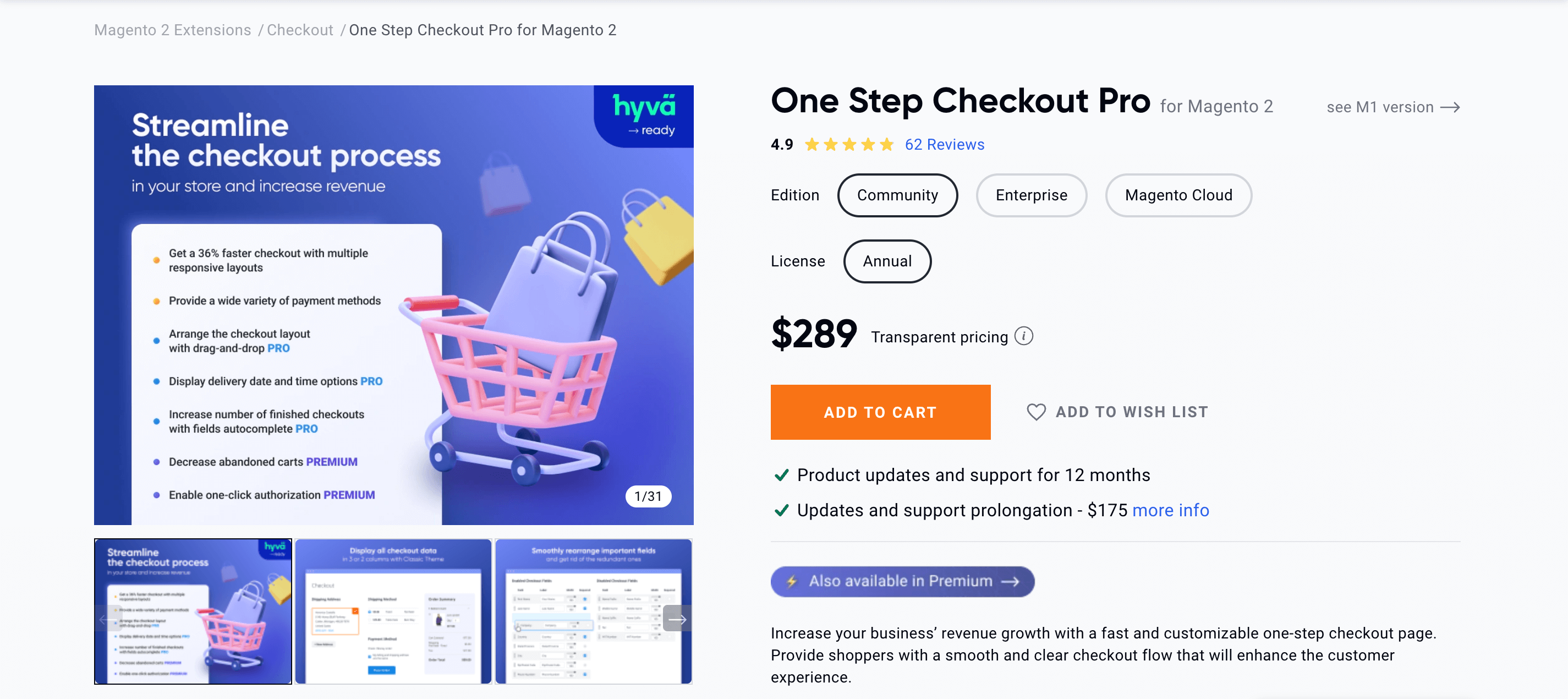 One-Step Checkout
