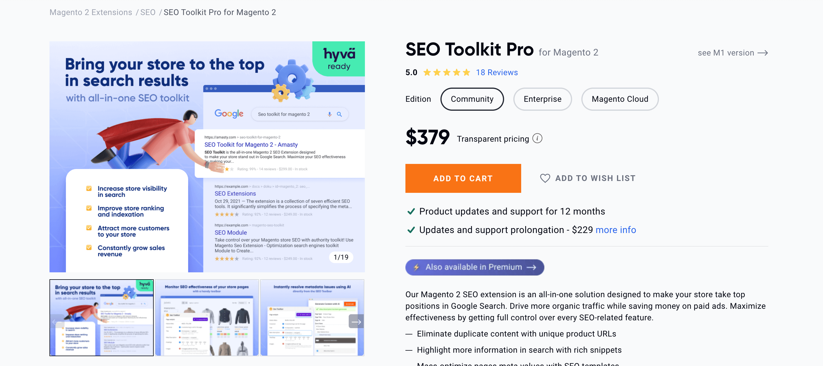 SEO Toolkit for Magento 2