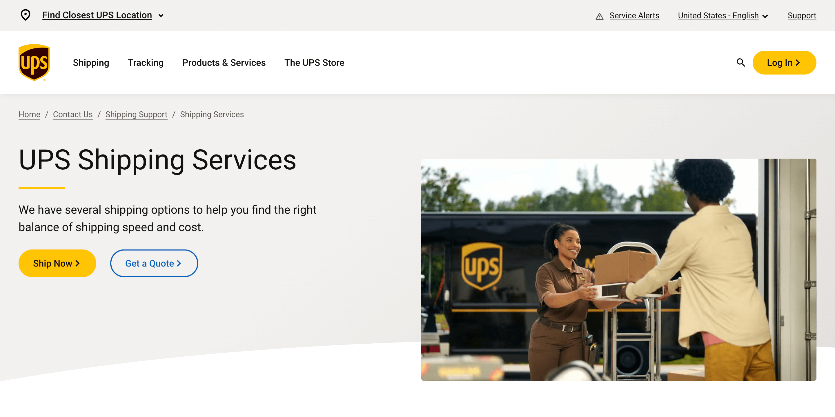 UPS Shipping