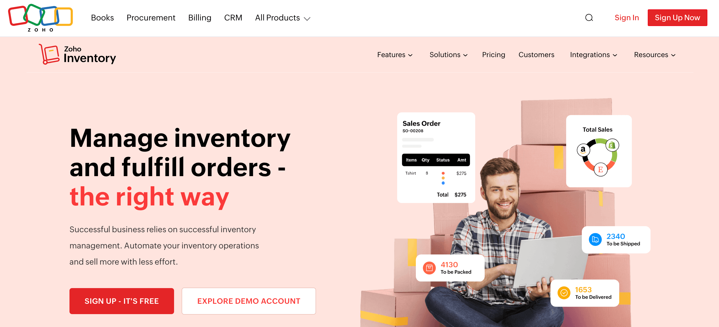Zoho Inventory