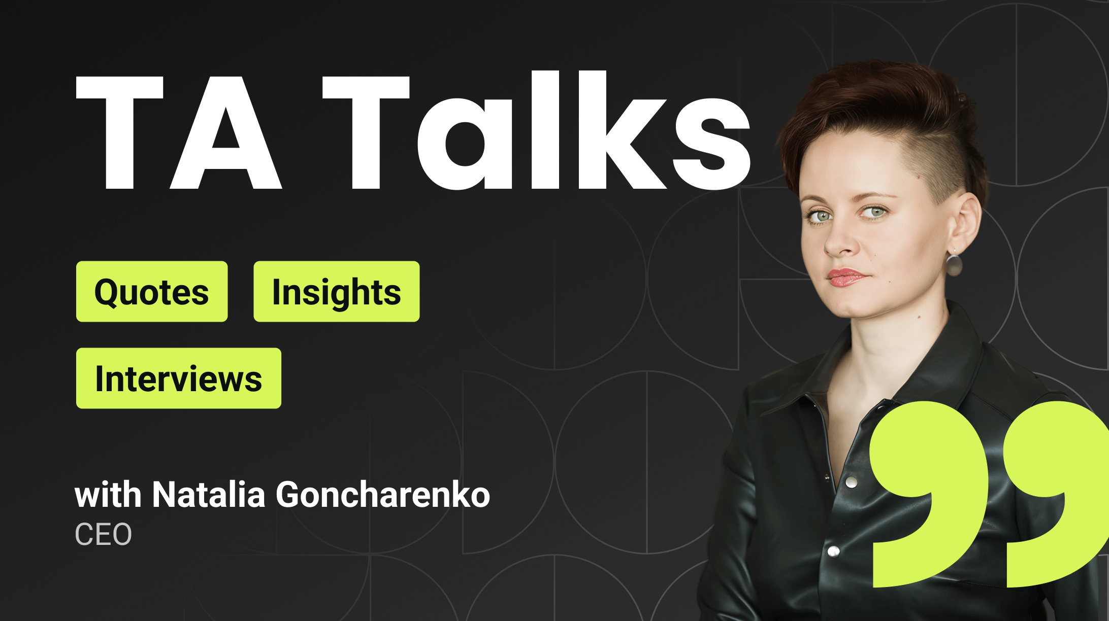 Transform Agency Talks: Interview with the CEO